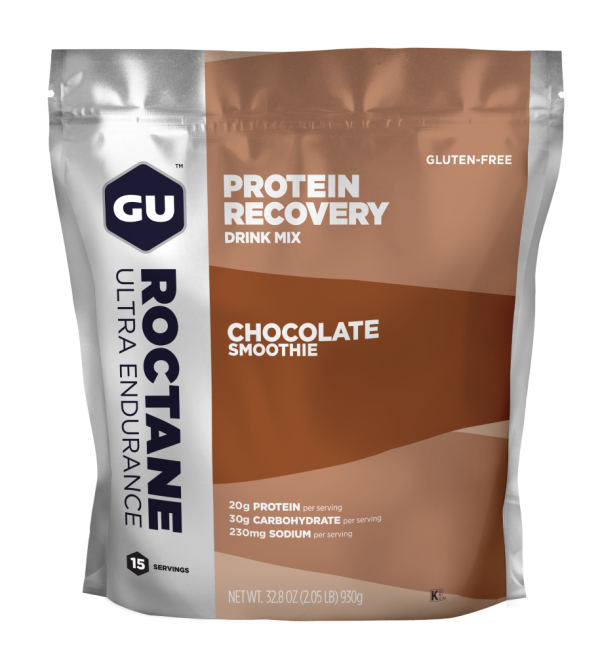 Roctane Recovery_Bulk_ChocSmoothie_0227b GU Roctane Recovery Drink Mix - 15 serving bag